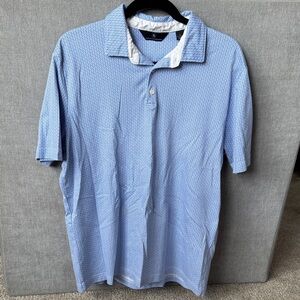 Hart Schaffner Marx Light Blue Polo Shirt